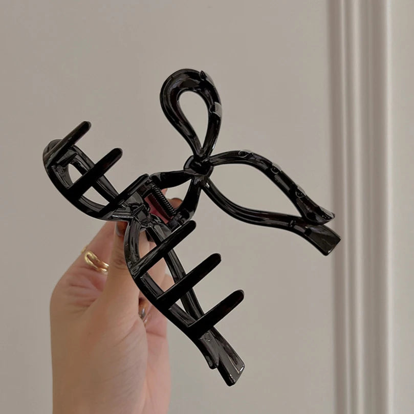 Classic Catch Hair Claw Black